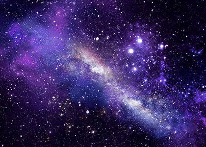 壁纸星空宇宙背景图片_星星星系星河星空夜空