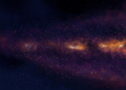 银河星云背景图片_银河和繁星满天的背景