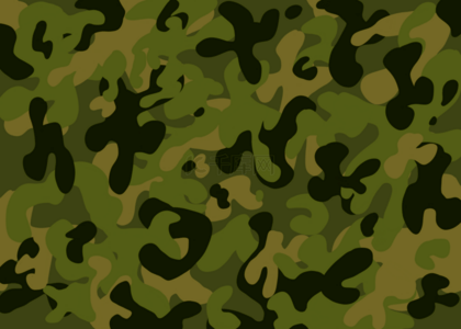军事迷彩背景绿色