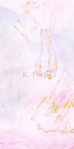 粉色大理石花纹金色线条手机壁纸