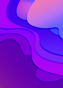 紫色渐变抽象层次背景