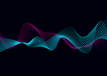 科技线条光线粒子背景