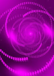 紫色光圆环抽象圆形背景