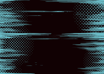 蓝黑配色抽象渐变线条图案