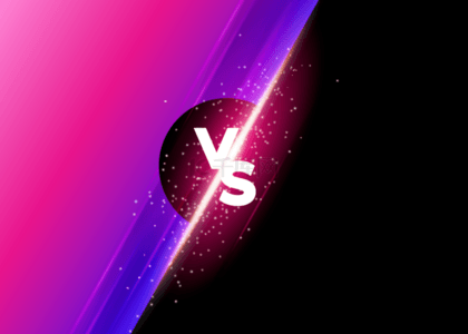 紫色渐变夜空星点vs背景