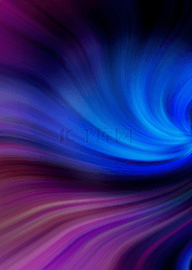 光纤蓝紫抽象线感渐变背景