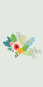 温馨的花卉手机壁纸
