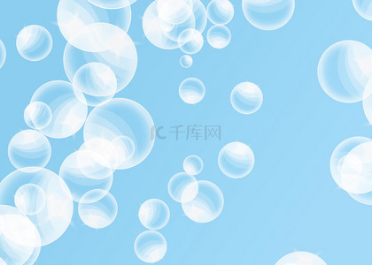 白色透明气泡背景图片_温馨白色气泡背景