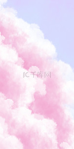 壁纸云层背景图片_粉色云层彩色云朵手机壁纸