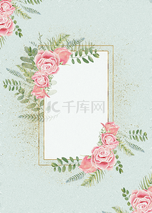 花素材边框背景图片_边框背景花素材花卉