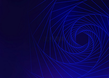 螺旋线条背景背景图片_蓝色螺旋线条科技背景