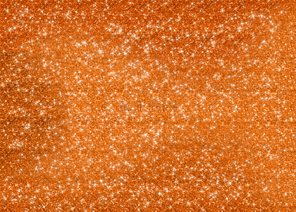 橙色亮片渐变闪光闪粉