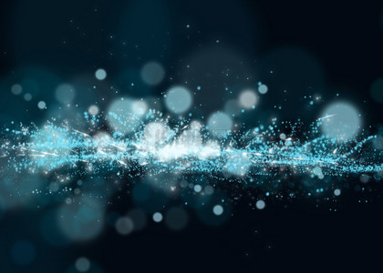 颗粒光效漂浮背景