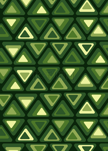 绿色三角几何背景图片_绿色几何创意块面渐变抽象背景