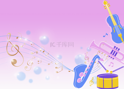 唯美音乐会乐器演奏会唱歌会背景