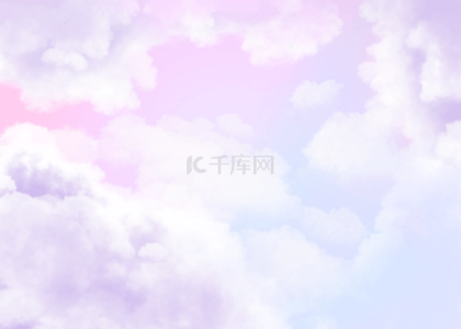 云彩水彩背景图片_粉色紫色渐变云彩背景