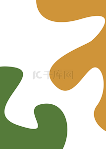 图形拼接背景背景图片_棕色质感简单绿色拼接背景