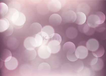 点光效果背景图片_粉紫色模糊光点光背景