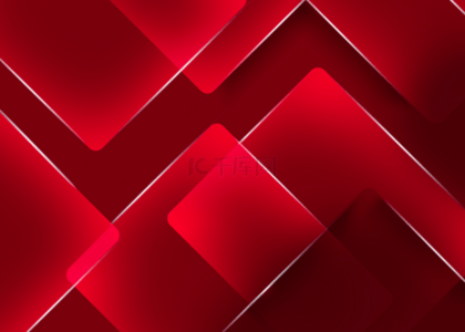 几何简约格子背景图片_红色质感抽象商务几何背景