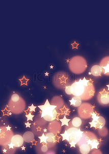 抽象星星闪光背景