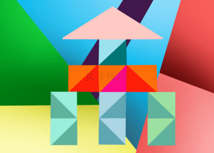 几何拼接图形