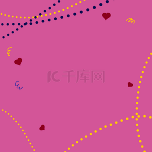 波点线条背景图片_创意粉色精致波点线条图案背景