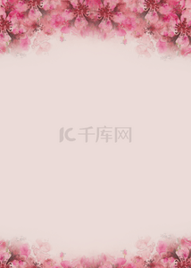 粉色小清新植物背景图片_简单浪漫鲜花壁纸