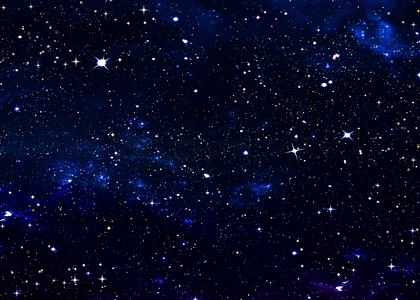 夜空光效背景图片_星星星系星河星空夜空黑夜