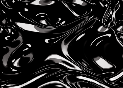 酸性流体抽象深色液态背景
