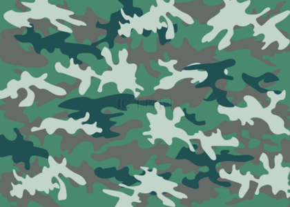 军事士兵军绿迷彩纹理图案背景