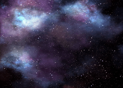 外星空背景背景图片_梦幻的云层星空背景