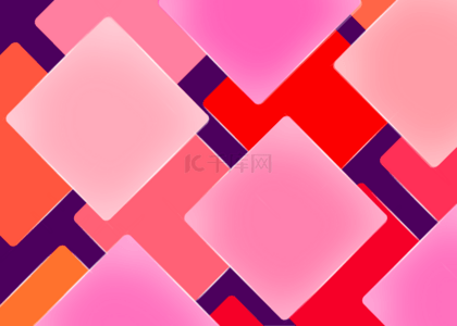 格子粉色背景图片_粉色系质感几何商务抽象背景