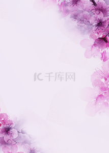 浪漫紫色花朵背景图片_浪漫植物花朵壁纸