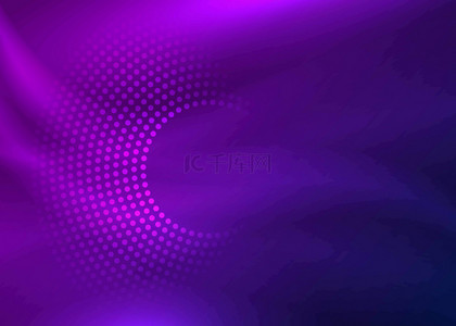 线条感圆圈背景图片_圆圈圆形点点紫色科技