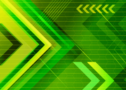 黄色绿色几何网格背景