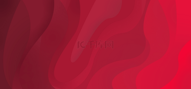 色块抽象背景图片_流动效果红色波浪色块抽象背景