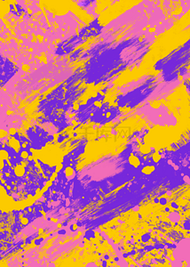紫色油画背景背景图片_紫黄撞色油画质感背景