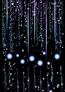 紫蓝光背景图片_流星光纤效果抽象背景