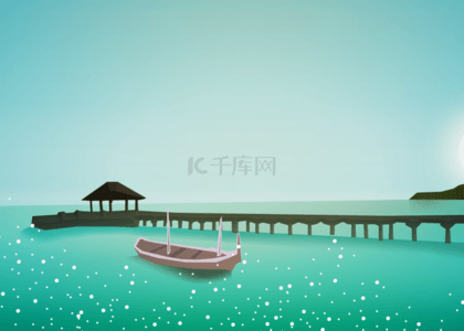 青色小