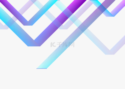 蓝紫色抽象渐变线条背景