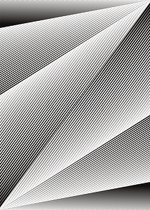 直线线条黑色白色渐变