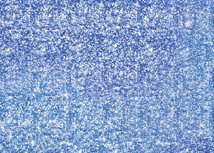 蓝色渐变亮片闪光闪粉