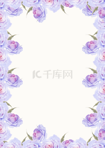 紫色碎花背景背景图片_紫色花卉干净背景