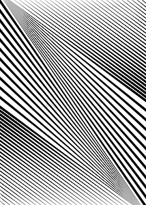 直线变化黑白色黑色粗细变化