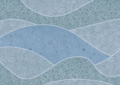 波浪曲线与扭曲线条底纹背景