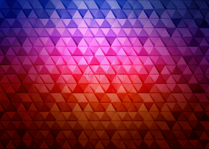 低边三角形彩色立体背景