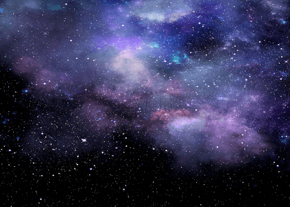 闪亮的星空背景