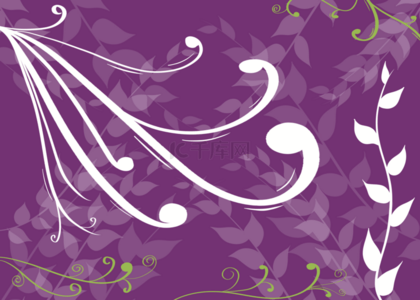 紫色印花创意背景
