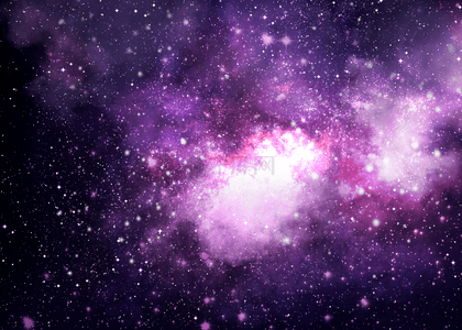 星星星系星空夜空紫色背景紫色星球星空背景紫色的星空宇宙背景星星