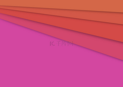 紫红色剪纸效果渐变抽象背景